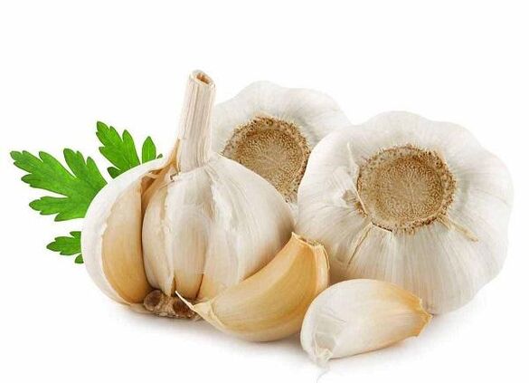 garlic to eliminate parasites